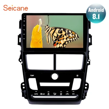 

Seicane 9" Android 10.0 Radio GPS for 2018 Toyota Vios/YARIS Auto Air Conditioner 1024*600 Touchscreen Quad-core Bluetooth