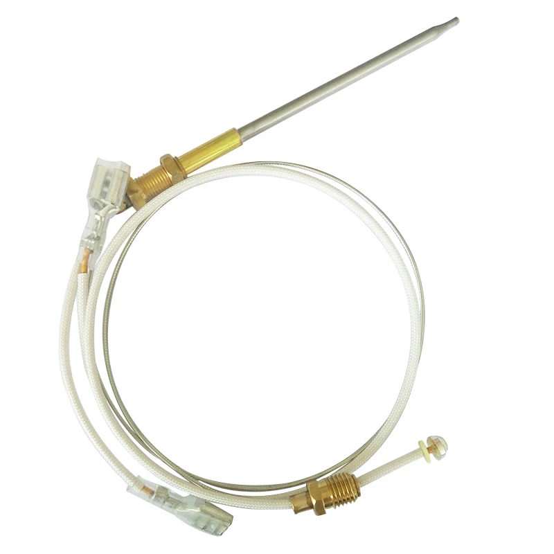 

400mm Universal M6X0.75 Head Tip With M8X1 End Nuts Gas Water Heater Thermocouple
