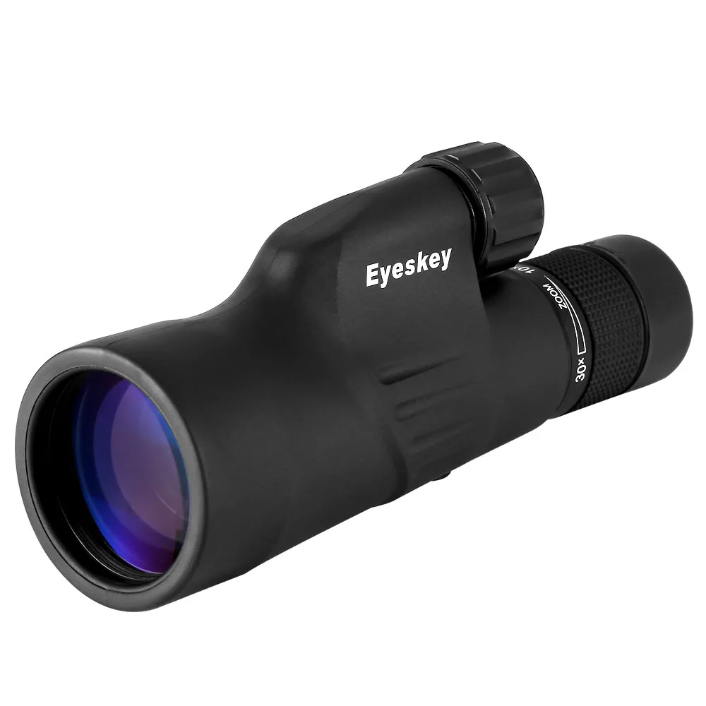 

Eyeskey Monocular 10-30X50 Bak4 Prism Telescope Astronomical Zoom Telescope Waterproof Hunting Goods For Camping