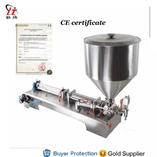 Лосьон шампунь крем наполнитель мед соус-паста арахисовое масло разливочная машина Пневматический полуавтоматический одноголовый поршень