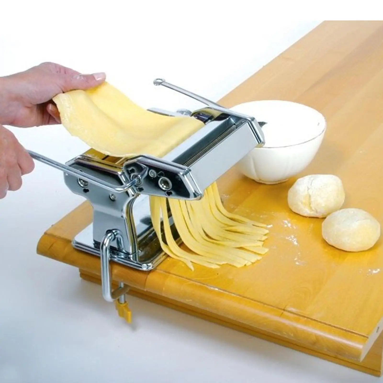 Pasta Cutter Noodle Hanger Hand Operated Spaghetti Stainless Steel
