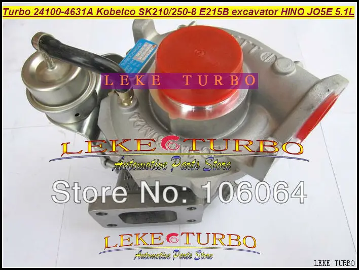 Turbo 24100-4631A 241004631A 24100-4631 761916-5003 S Турбокомпрессор для KOBELCO SK210-8 SK250-8 E215B экскаватор для HINO JO5E 5.1L