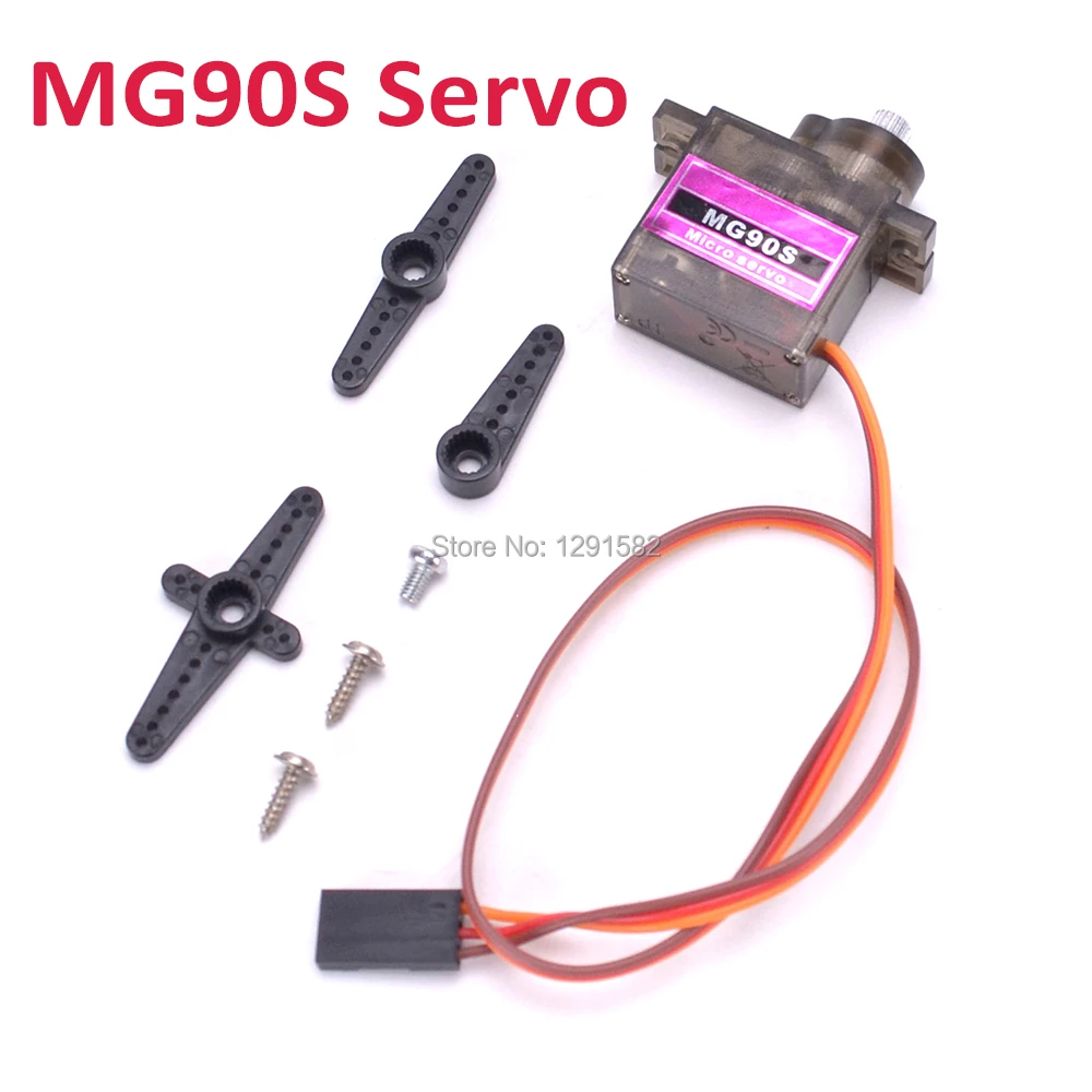 1 шт. MG90S MG90 металлическая Шестерня цифровая 9g Servo SG90 Для Rc вертолета самолета