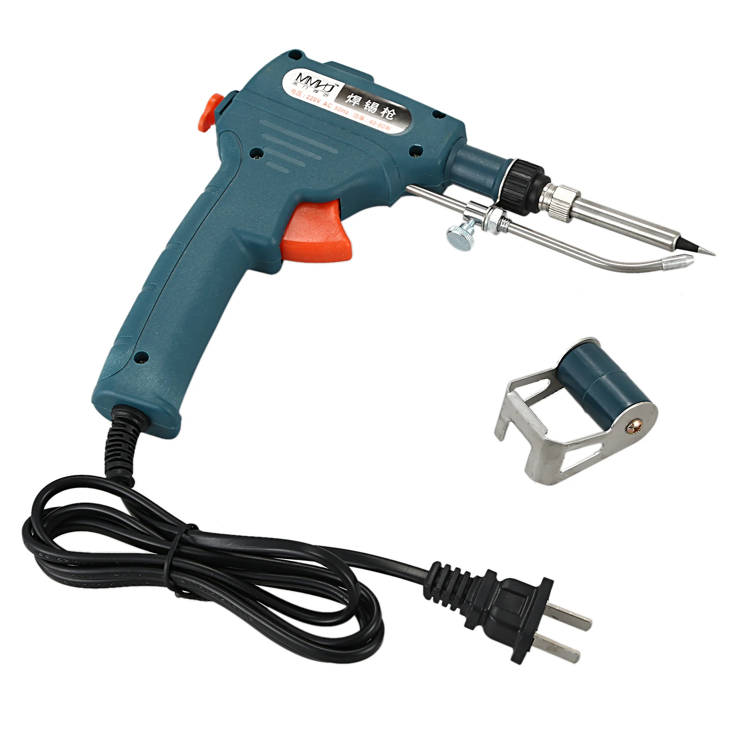 

US Plug Soldering Iron Gun Kit,60W Professional Welding Tool,with Desoldering Pump,Tweezers,for Circuit Board Repair