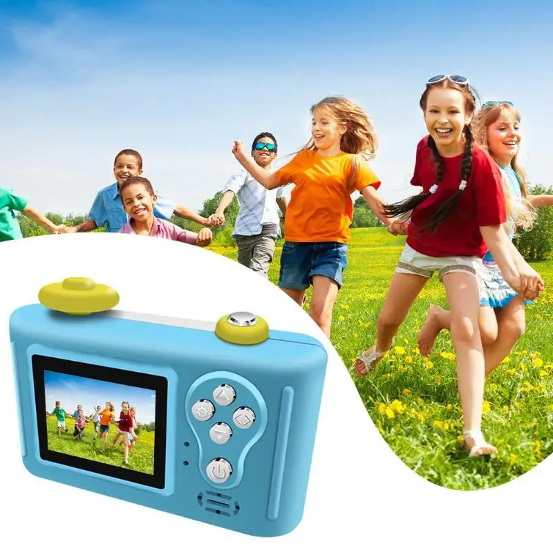 REMAX милый мультфильм 1 5 дюймов 2MP 1080 P дети ребенок мини SLR цифровая камера