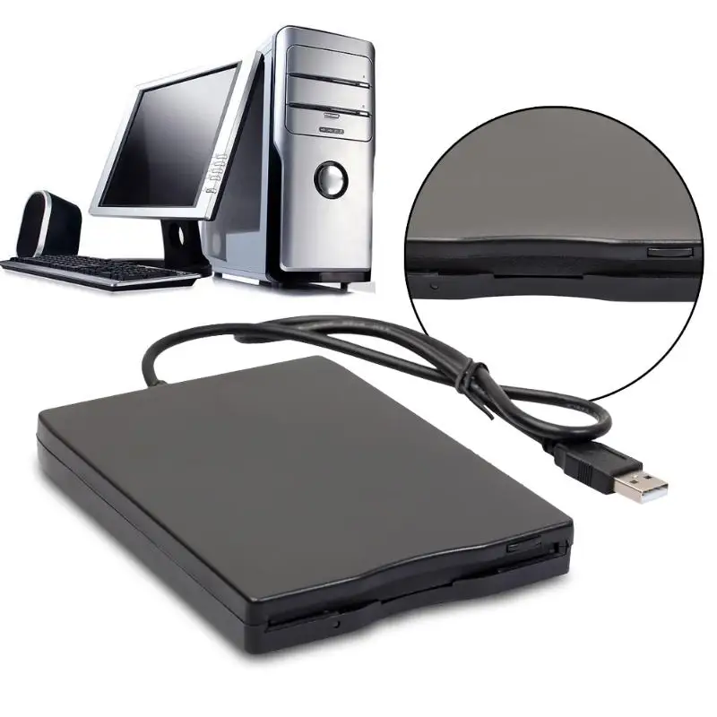 Портативный USB внешний дисковод гибких дисков 3 5 дюйма 1 44 МБ FDD 12 Мбит/с CD ROM