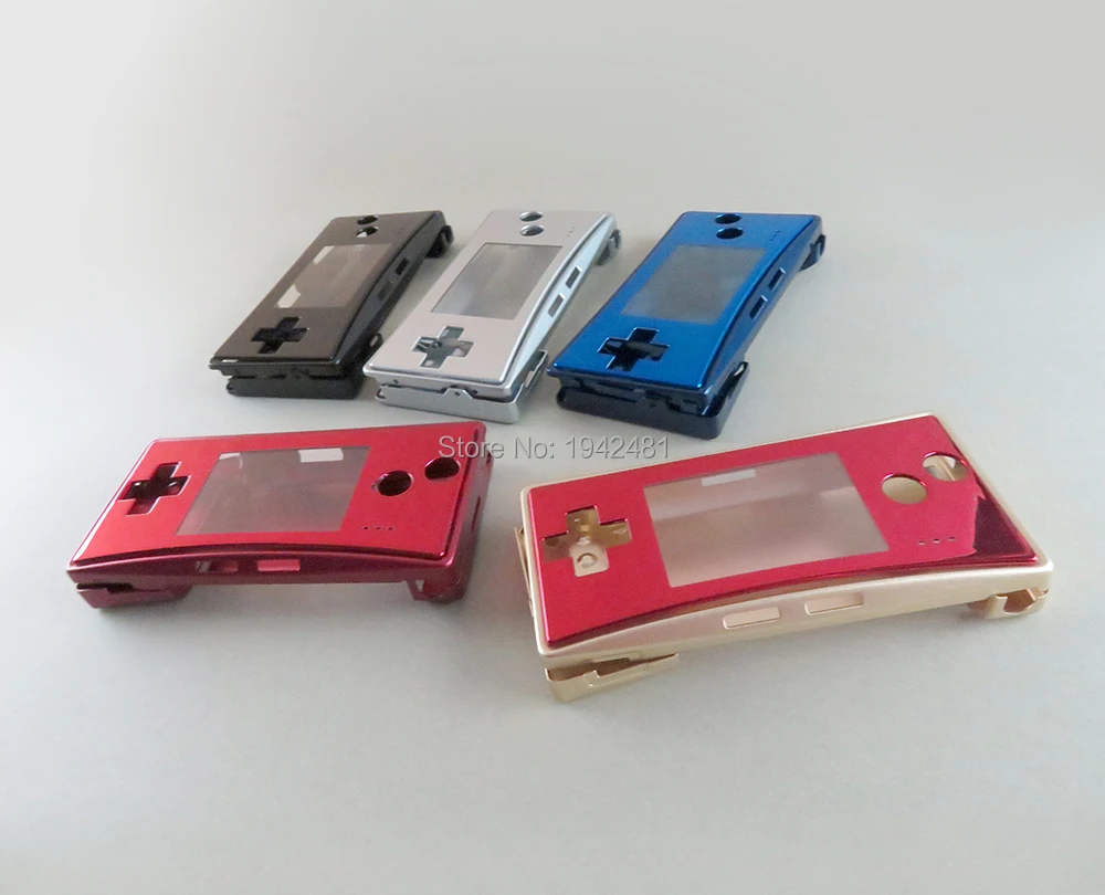 1 шт. сменный корпус чехол для GameBoy Micro GBM Лицевая панель 5 цветов винт|Запасные