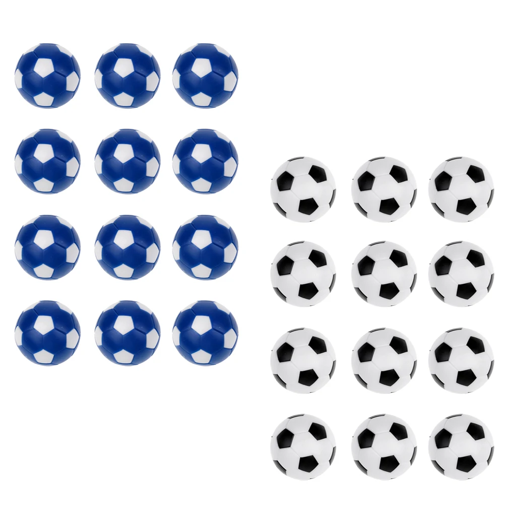 

New 24pcs 36mm Plastic Soccer Table Football Foosball Ball Toys Fussball Replacement Foosballs for Table Soccer Game
