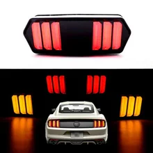 Motorcycle LED Tail Light Running Stop Brake Rear Warning Turn Signal Indicator Lamp for Honda Grom 125 MSX 2013-2017