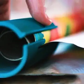 

Sliding Wrapping Paper Cutter Wrapping Paper Roll Cutter Cuts The Prefect Line Every Single Time Gift Packing Paper Cutting Tool
