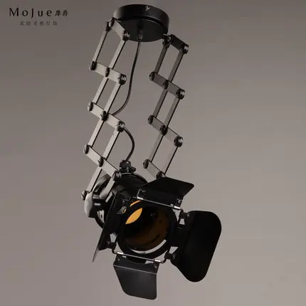 

Modern Suspension Luminaire Retro American Industrial Cameras Clips Pendant Light Balcony Study Bedroom