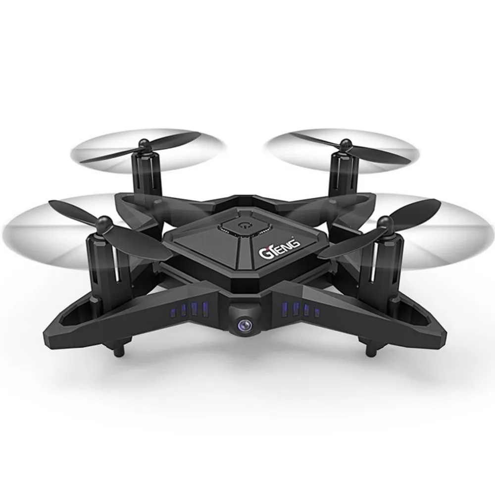

Gteng T911W 2.4G Drone with Fixed Height Wifi Real-time Transmission Foldable Headless Mode Quadcopter Drone