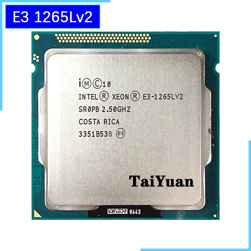 Процессор Intel Xeon 1155 v2 E3 1265Lv2 1265L 2 5 ГГц четырехъядерный Восьмиядерный процессор 45