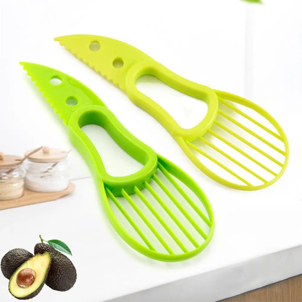 

1pc Multifunction Kiwifruit Avocado Corer Slicer Pulp Separator Knife for Avocado Kiwi Fruit Kitchen Vegetable Tool