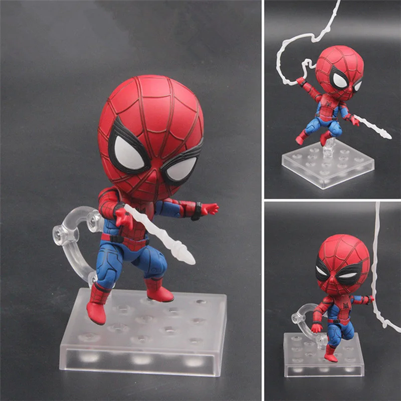 Spider Man Action Figure Awake Nendoroid Homecoming 781 # Collection Model Toy Doll Gift For Children | Игрушки и хобби