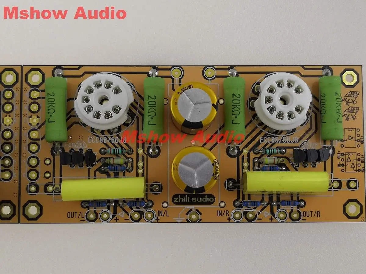 Трубчатый предусилитель ZHI ECC88/6DJ8 трубчатая буферная трубка аналоговая Выходная