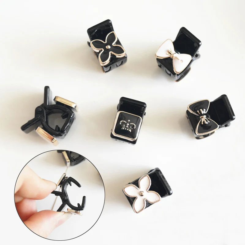 

Retro Party 6 Models Seaside High Quality 1PC Unique 2019 New Arrival Clip Flower Girls Allergy Free Graceful Black Beautiful