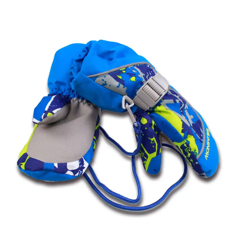LGFM Wild Snow Children'S Ski Gloves Windproof And Splashproof