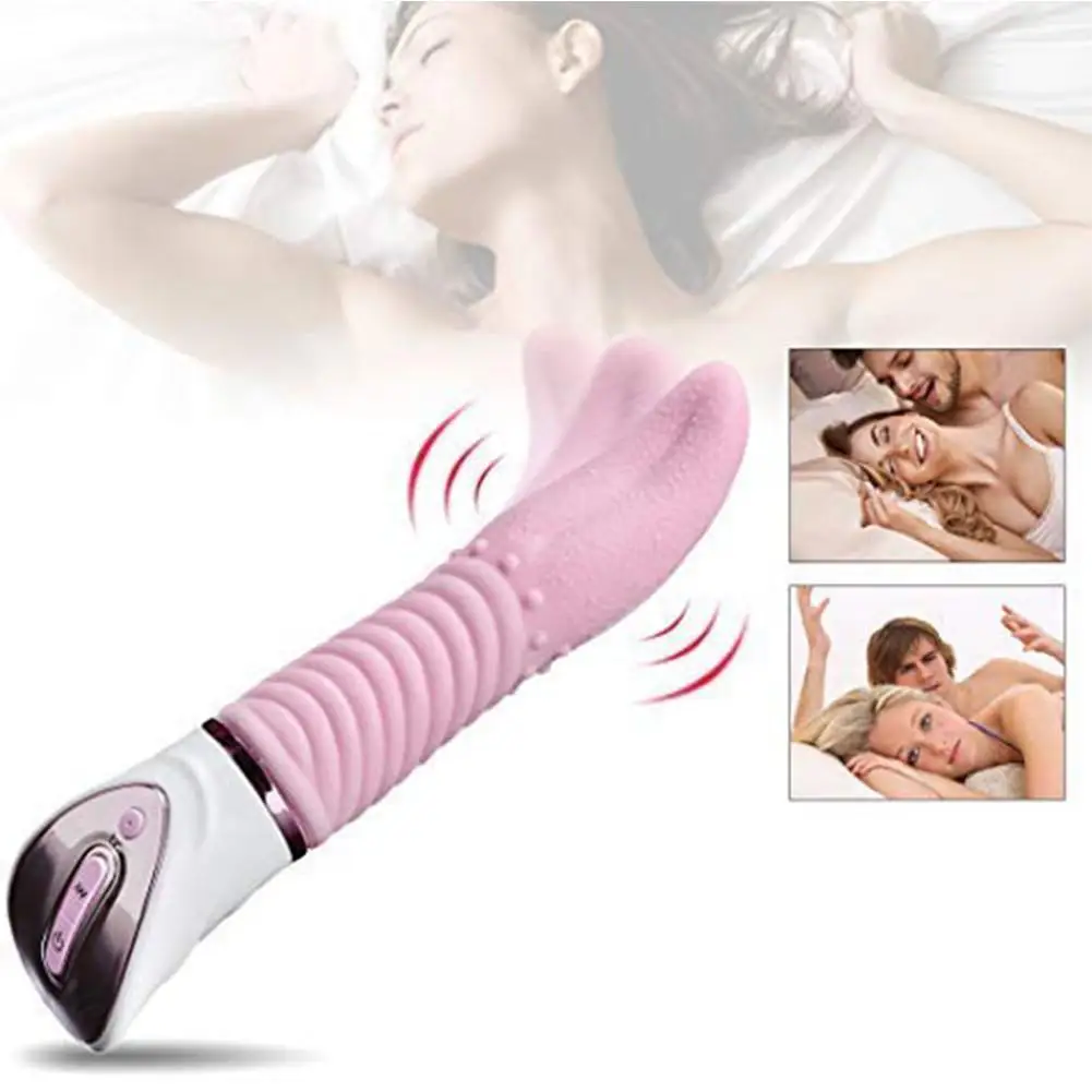 Consolador suave vibradores G-Spot 10 modos de vibración USB recargable juguetes sexuales adultos p