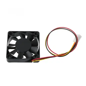 

100PCS DC 12V 0.08A 3Pin Brushless Cooler 9-Blade Blower Cooling Fan 5010S Fan 50mmx50mmx10mm