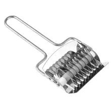 Инструмент для резки теста из нержавеющей стали, инструмент для приготовления лапши, решетчатый роллер-Докер, кухонные аксессуары для выпечки своими руками