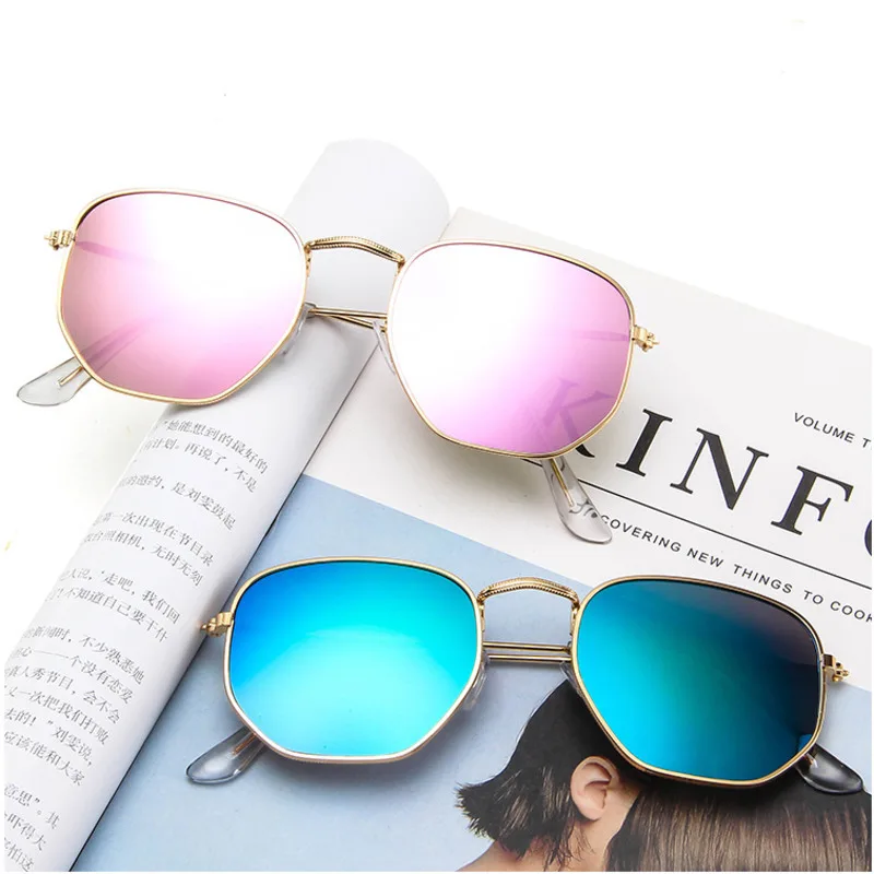Металлические солнцезащитные очки пилота мужские и женские красочные lentes gafas de sol