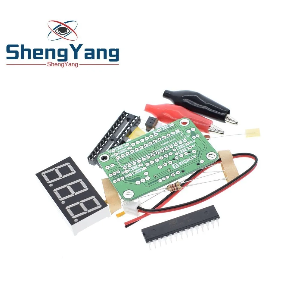 ShengYang 1 компл. DC 3,5 ~ 25 В VOT-8 DIY вольтметр комплект Напряжение метр электронные производства Suite