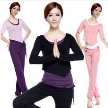 Женский модальный комплект одежды для йоги, набор одежды для йоги, фитнеса, танцев, комплект из 3 предметов, женская одежда для йоги, спортивная одежда