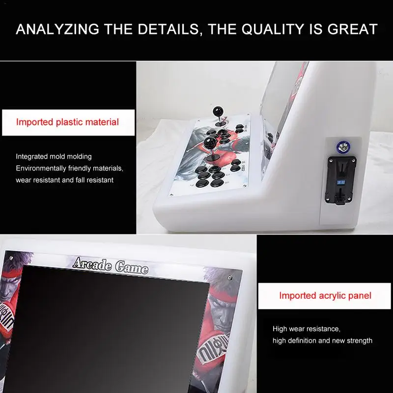 Pandora Box 6 Home Arcade Game Console Fighting Machine 1300 One Nostalgic Street Fighter