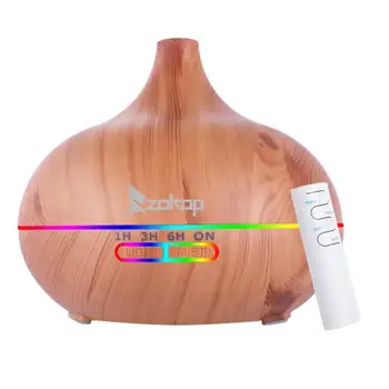 

110V 200mL RGB Essential Oil Aroma Diffuser with White Controller US Plug
