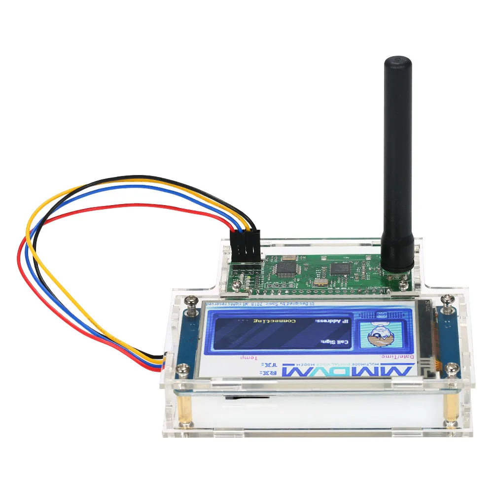 MMDVM HS Hat Hotspot модуль расширения + Материнская плата для Raspberry pi zero w 3 2 &quotLCD 8G карта
