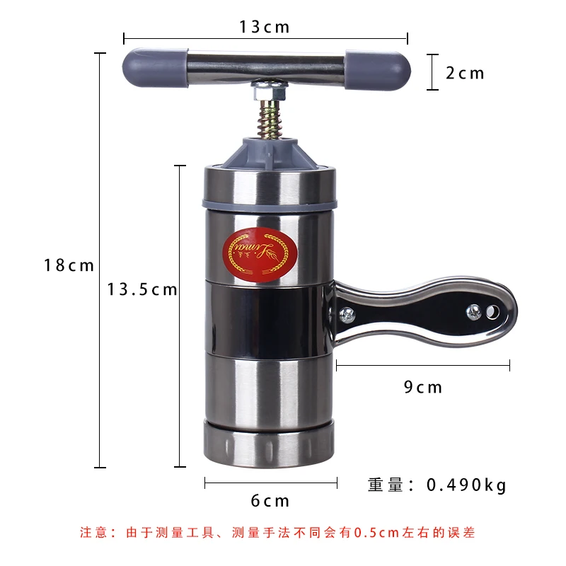 Машина для лапши бытовая ручная нержавеющая сталь давление ручное скручивание машина Китай Shanxi голый Овес лапша кухонный инструмент