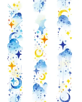 

Star Woon Decoration Washi Tape Adhesive Bullet Journal Stars