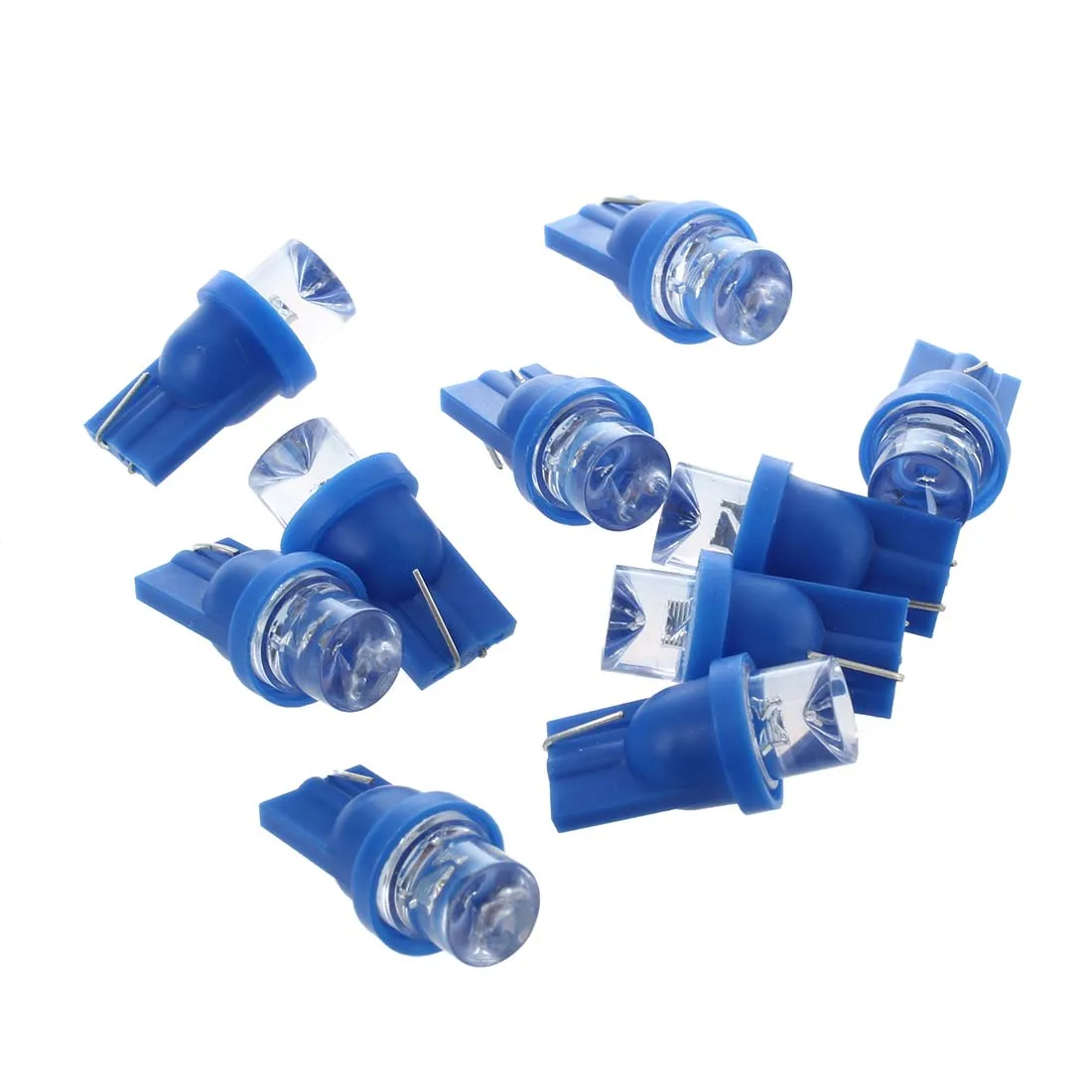 

10x New Hot W5W LED Nightlight Bulb 158 168 194 T10 2825 Xenon Blue Ceiling Effect Xenon Lamp Low Energy