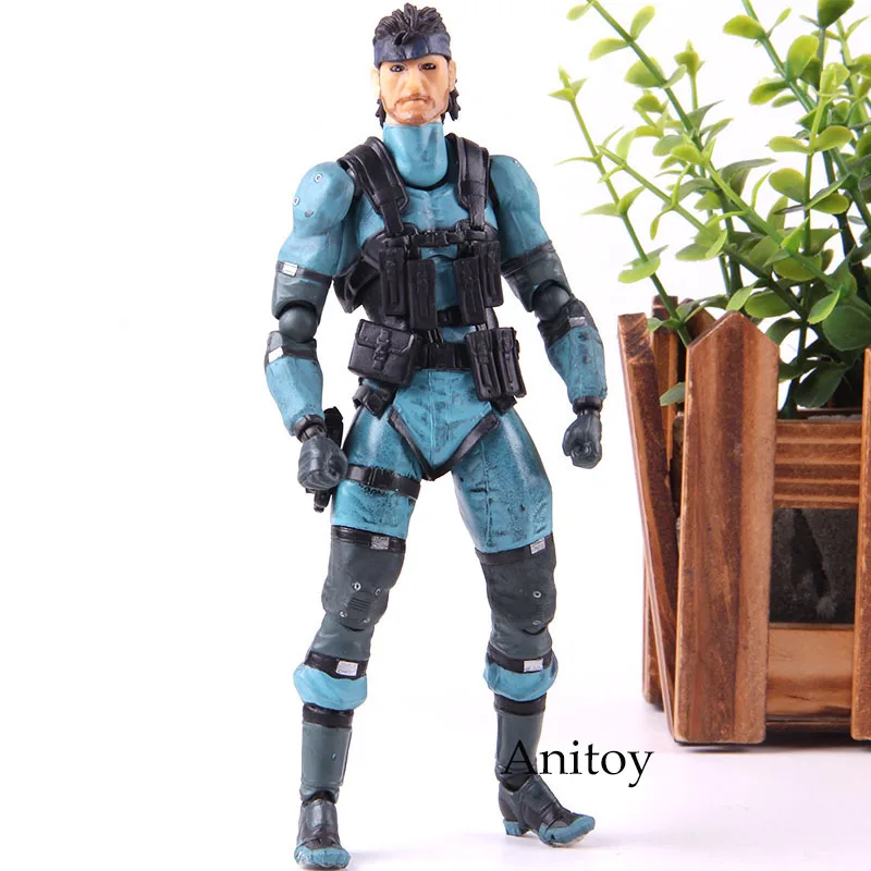 

Metal Gear Solid Snake Series Metal Gear Solid 2 Action Figure Figma 243 PVC Collection Model Toy