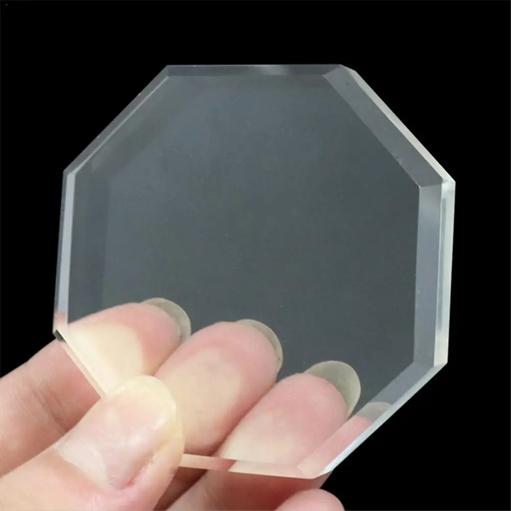 Makeup Tool Crystal Glass Gasket Glue Pad For Eyelash Extension Glue Holder Eyelashes Adhesive Pallet Paste Glue Pads