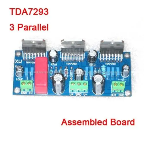 

TDA7293 255w Mono Power Amplifier Board three Parallel BTL AMP Assembled Board