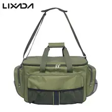 Lixada Рыболовная катушка, сумка для приманки, изолированный Ланч-бокс 600D, ткань Оксфорд, сумка для рыболовных снастей, чехол для карпа, пешки, охоты, пешего туризма, пикника