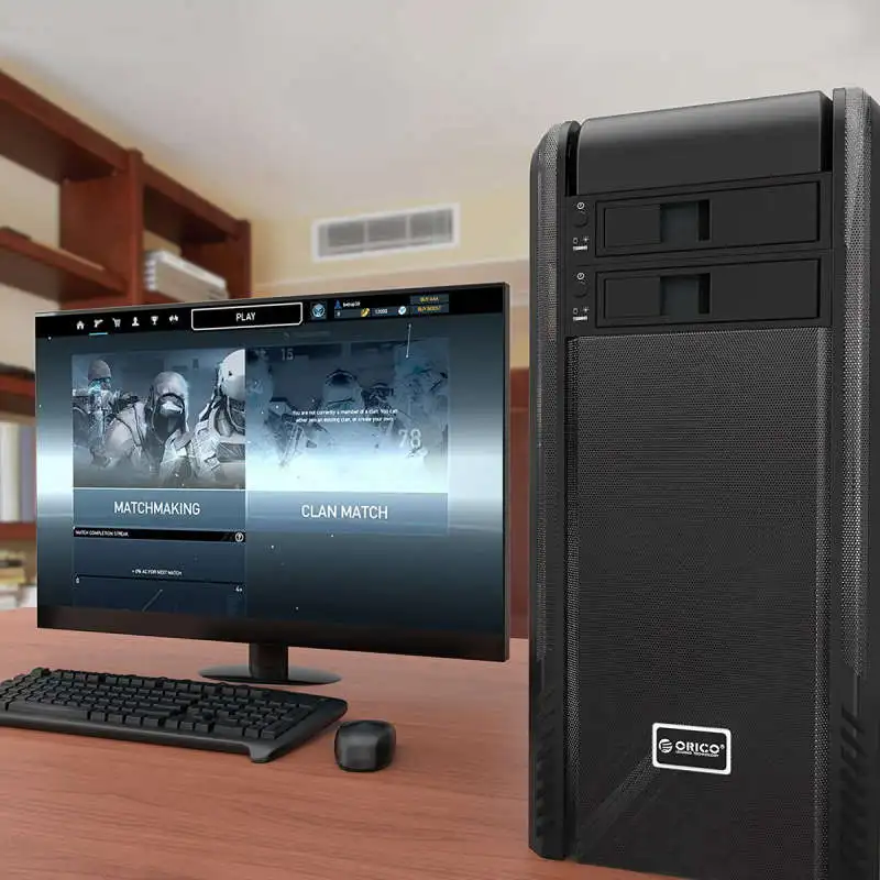 Orico Cd Rom внутренний 3 5 дюймовый жесткий диск чехол Sata 0 Hdd рамка мобильный стеллаж