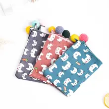 Детские шарфы; хлопковый треугольный шарф; осенне-зимняя шаль для девочек