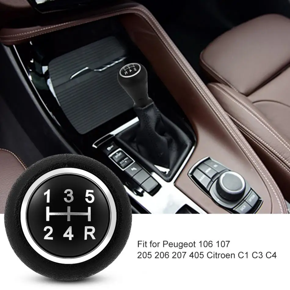 Для Peugeot 5 скоростной автомобильный рычаг переключения передач для 106 107 205 206 207 405