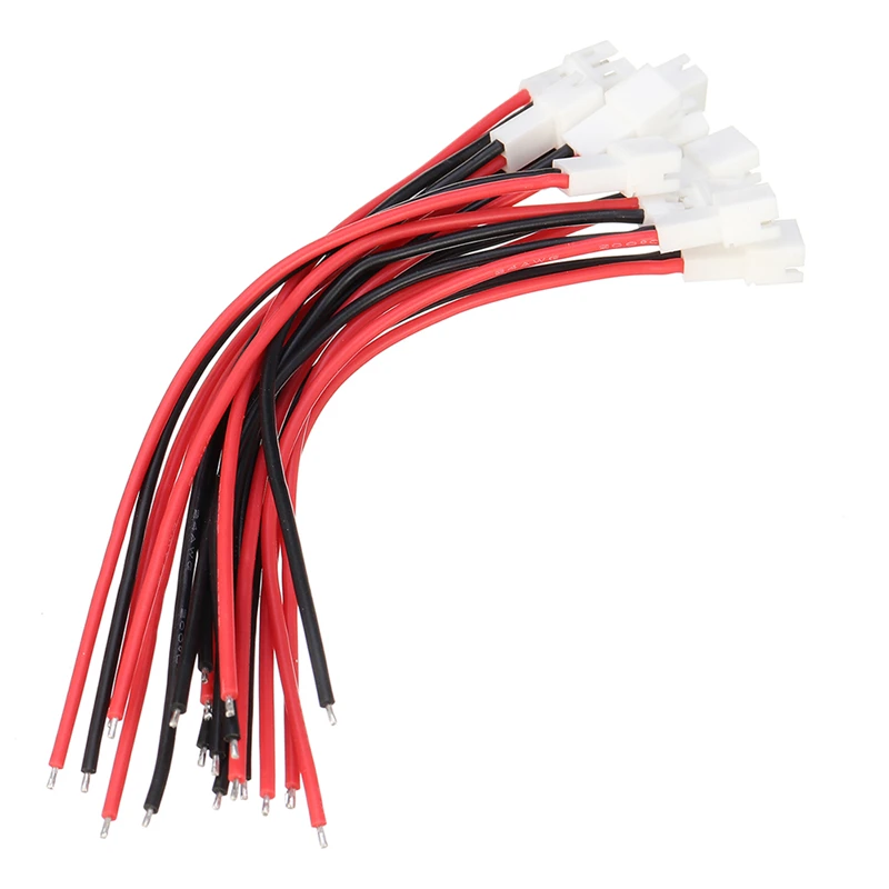10Pcs Upgraded JST-PH 2.0 Male Female Connector Wire Cable for ESC Battery 