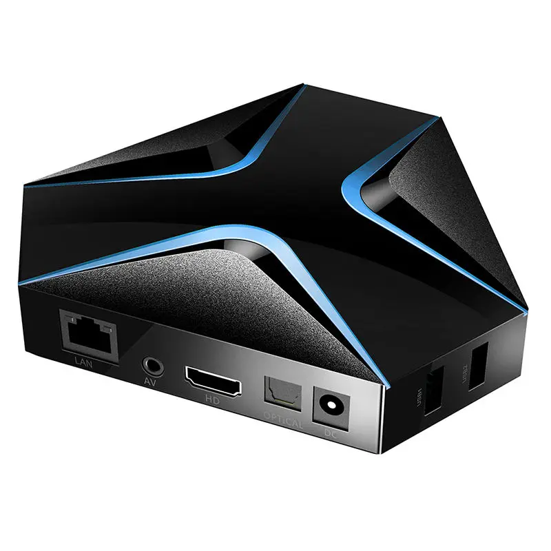 Magicsee Iron Android 7.1 Wifi Tv Box Amlogic S905X Quad Core 2G+16G Smart Tv Box With Hd 4K Set Top Box(Us Plug)