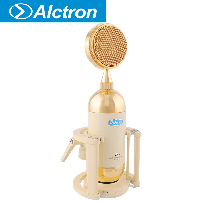 Alctron CX5 Большие Позолоченные диафрагмы конденсаторный микрофон используемый в