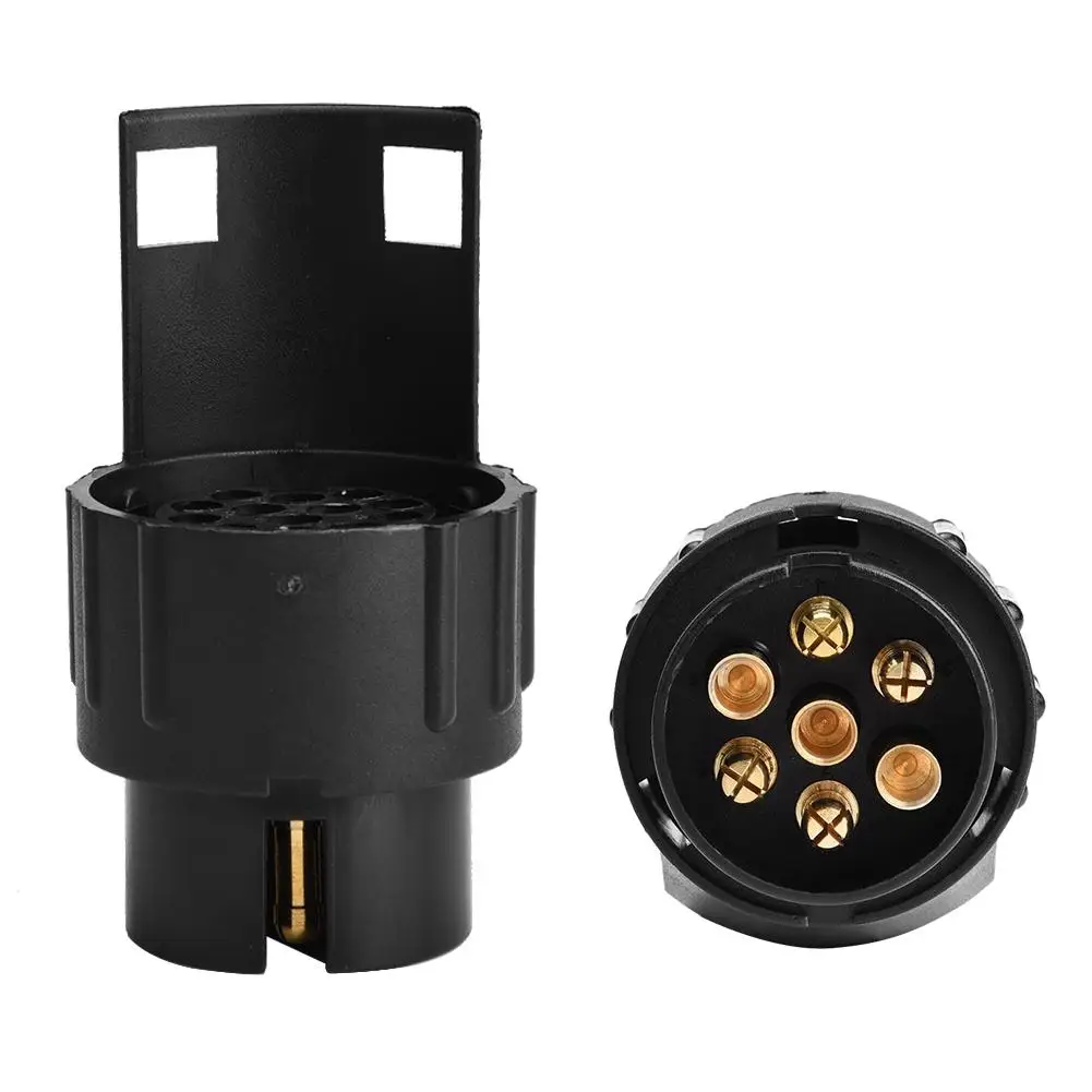 

12V 7Pin to 13Pin N&S Trailer Socket Adapter Plug Converter Connector for Trailer Caravan Better accessoire voiture New