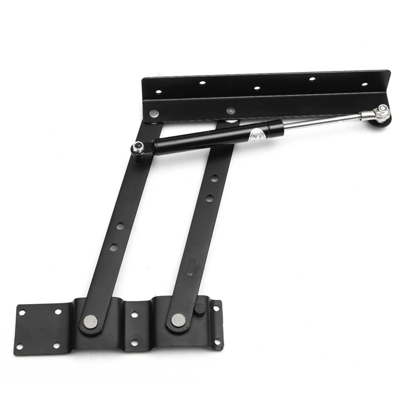  2PCS Lift Up Top Coffee Table Lifting Frame Mechanism Spring Hinge Hardware DIY Lift UP Spring Hing