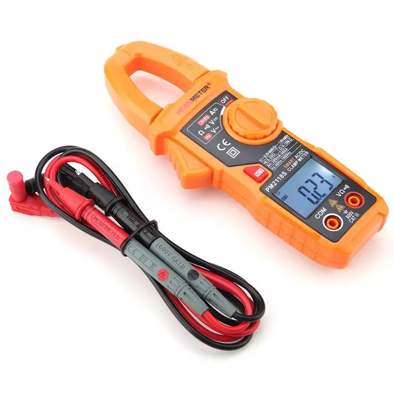 PEAKMETER PM2118S портативный цифровой измеритель напряжения переменного/постоянного