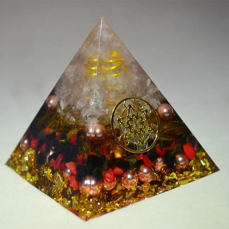 Энергетический преобразователь Orgone декоративная полимерная пирамида аура