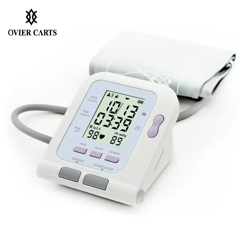 

NIBP Digital Blood Pressure Monitor Upper Arm Measure Electronic Sphygmomanometer Blood Pressure Monitor Health Care Tool