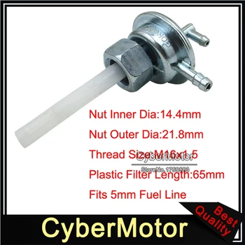

Fuel Tank Petcock Switch Valve For 50cc 125cc 150cc 250cc Scooter Moped Go Kart